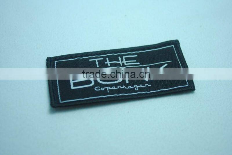 China direct factory wholesale fashion woven patch for garments