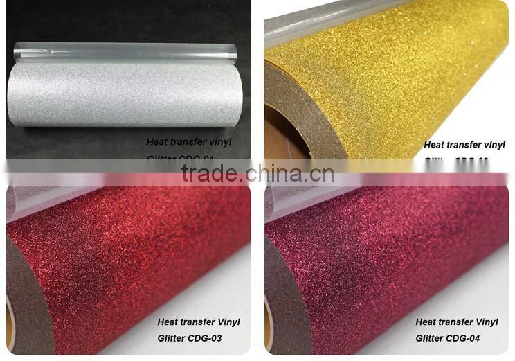 t-shirt vinyl roll glitter heat transfer sticker