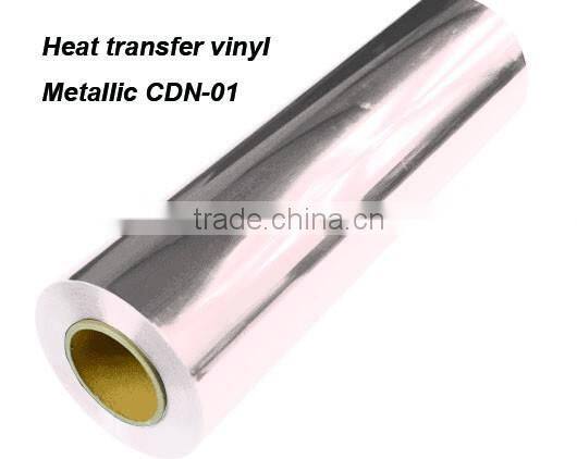 Garment Fashion Heat Transfer Vinyl - Metallic