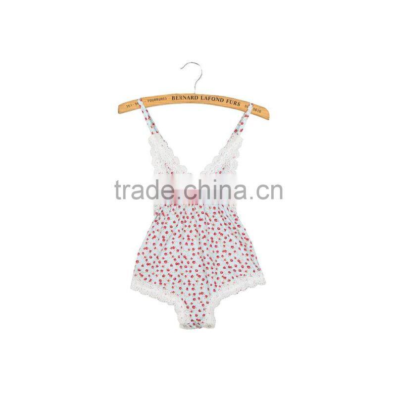 2016 New fashion baby wear summer one piece backless jumpsuit baby boutique outfit