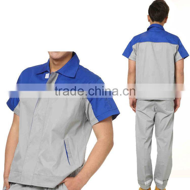 GZY 2015 New arrival short sleeve Uniform Design safety t-shirt for workers