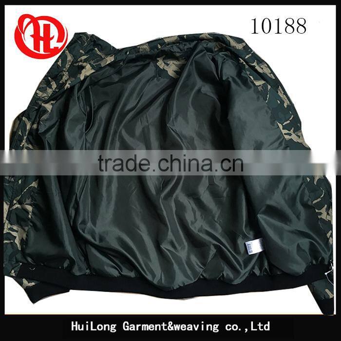 wholesale thin spring autumn mens customized camo coaches jacket
