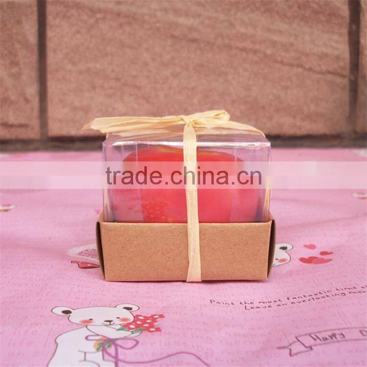 wholesale christmas decoration candles apple candle