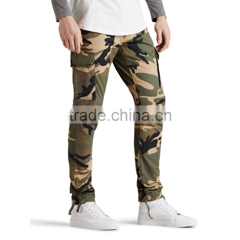 wholesale 2016 new fashion army camo man pants military camouflage