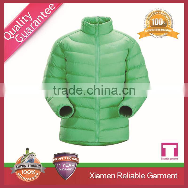 High quality goose down jacket fleece jacket made in China
