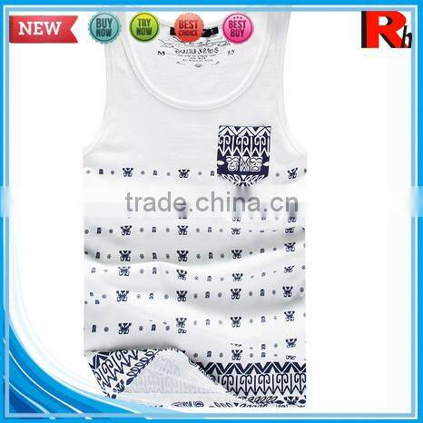 Alibaba china custom wholesale racer back men tank tops in bulk
