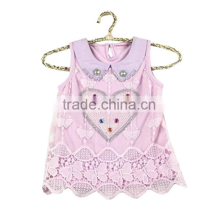 2016 New design baby girl t-shirt made in China