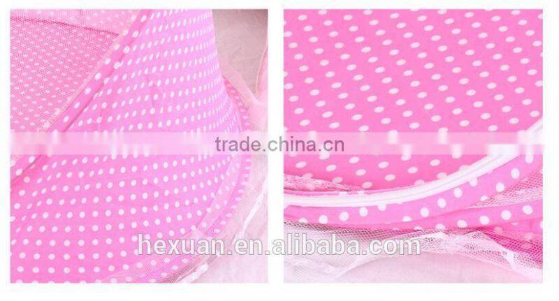 4pcs/Set Baby Crib Sets Portable Folding Type Comfortable Infant Pad with Sealed Mosquito Net Baby Mosquito Net Baby Bedding