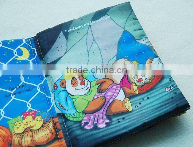colorful cloth book,educational books