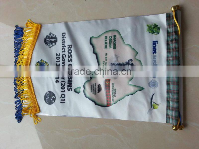 design satin flag