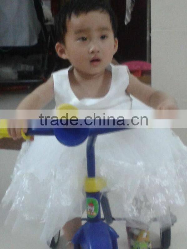 Kids Girls Dresses Elsa dress costume Princess Anna party dresses 2-8Y