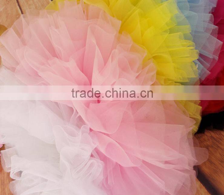 Summer Skirt Girls Rainbow Tutu Skirt/ factory directly children tutu rainbow baby girls tutu skirt