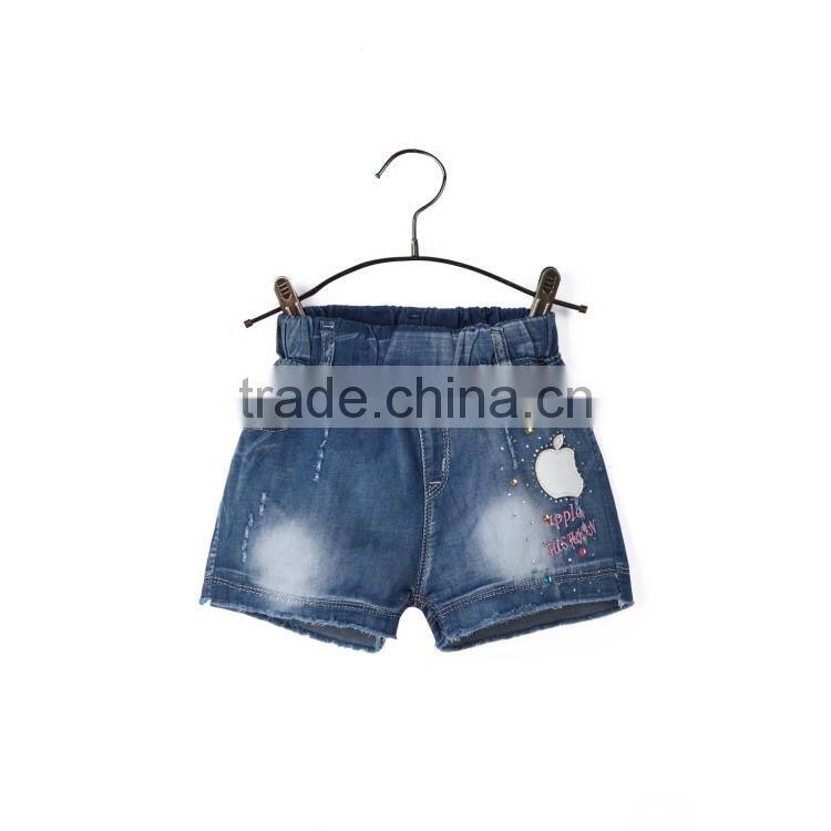 Guangzhou children's clothing factory kids girls ripped new fashion jeans pants