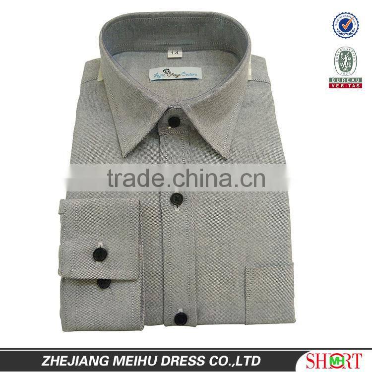 2016 High Quality Custom PANDA Embroidered Boy Casual Shirt