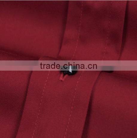 men's long sleeve big button down collar wedding dress shirt