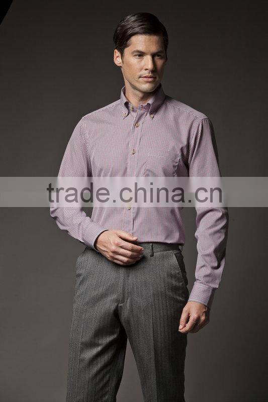 Cotton Formal Full Sleeve High end men's dress shirt