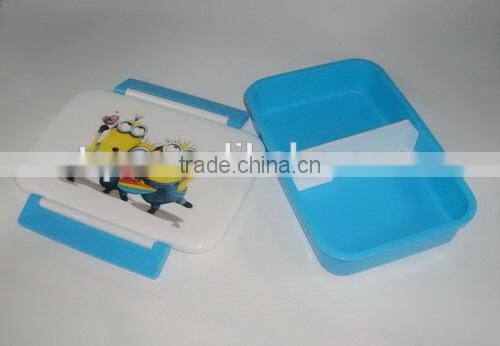 2015 new Advertising locked food storage box/lunch bento box