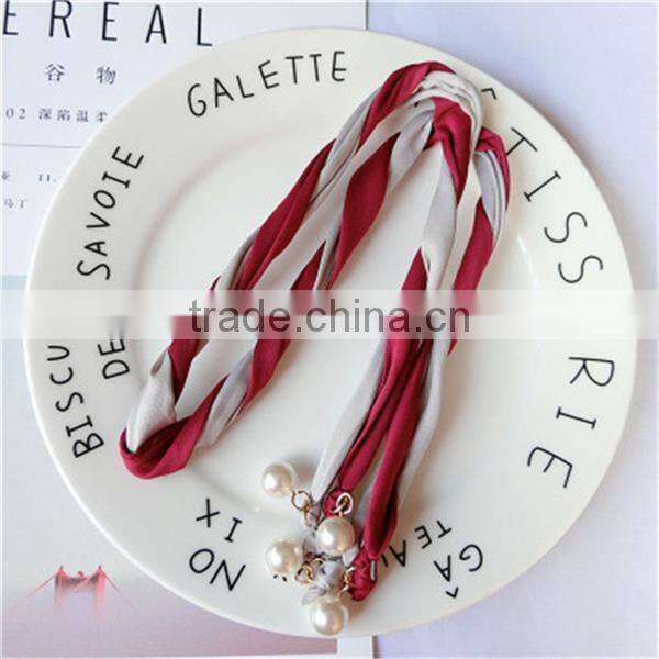 Fabric Headband Wine Red