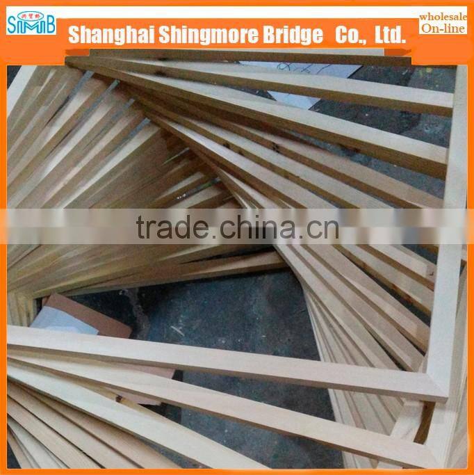 Hot wholesale wood material painting frame for school student the fine arts