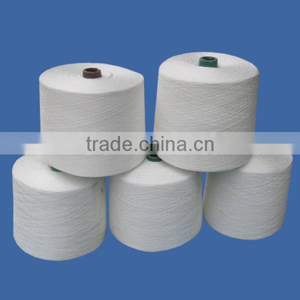 100% raw white spun 30s polyester sewing thread