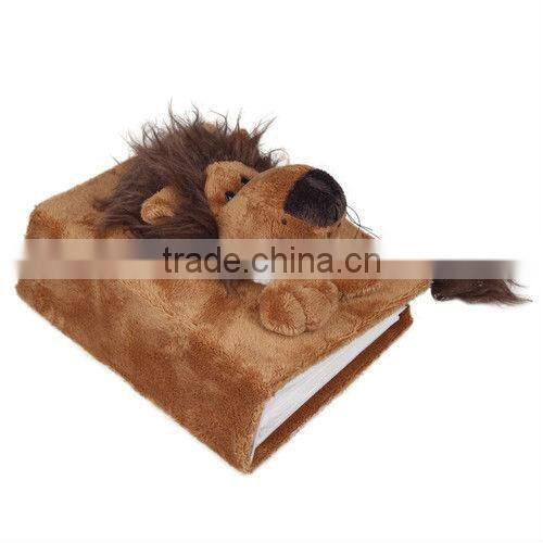 D579 Baby Growth Record Lion Plush Animal Photo Frames