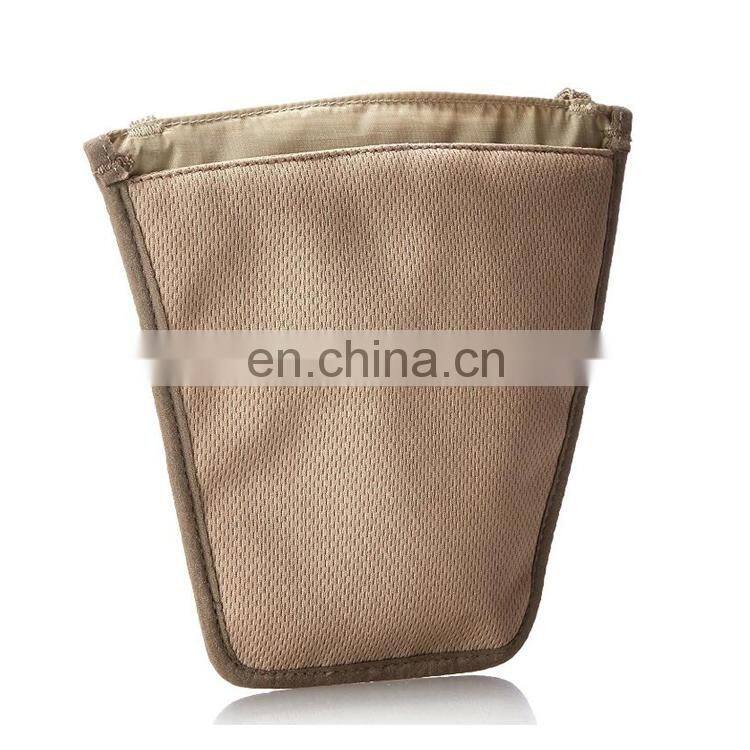 Travel Nylon RFID Blocker Waist Holster Wallet Bag