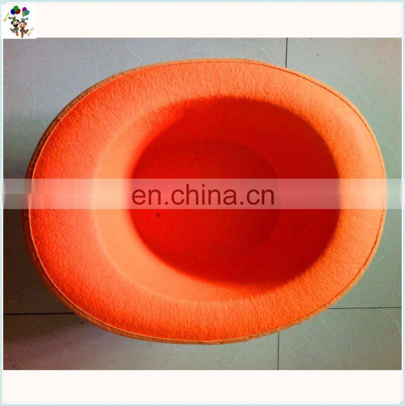 Cheap Felt Adult Orange Tuxedo Costume Party Hats HPC-0283