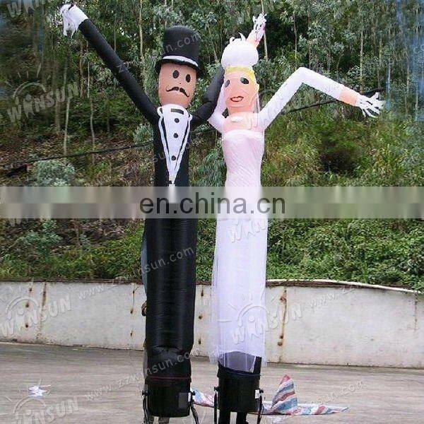 Custom made inflatable cat arch