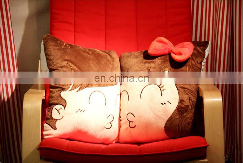 Customize lovely cartoon stuffed cute cushion plush push different pillow manufacture best quality and lowest price