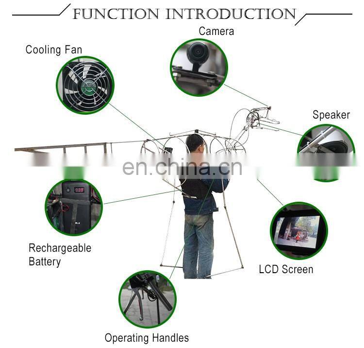 KAWAH Animatronic Adult Life Like Man Riding Dinosaur Costume