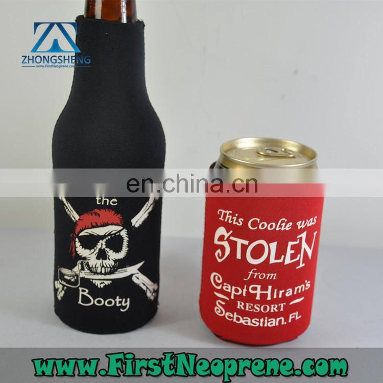 2015 Factory Outlet Zip Style 3mm thick Beer Cooler Neoprene