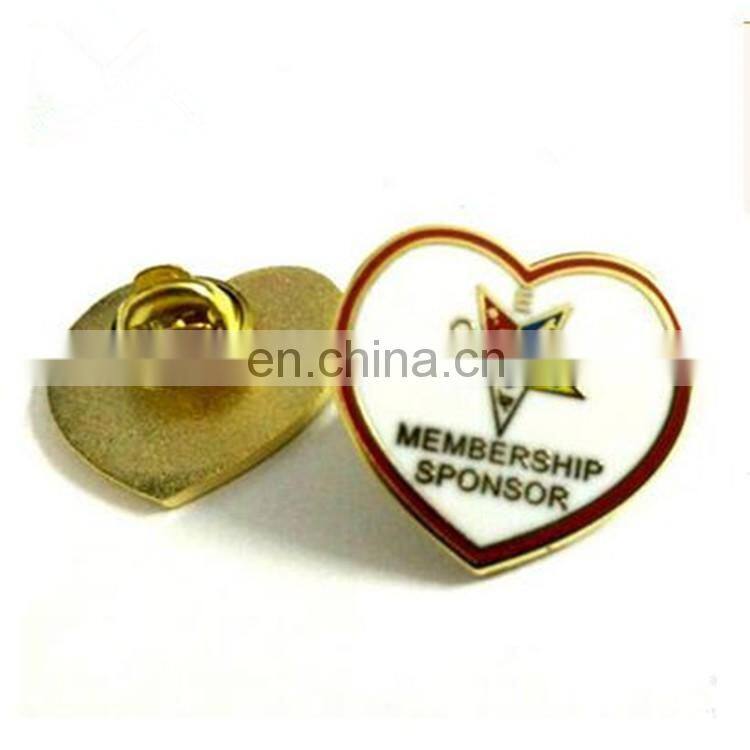 China Wholesale Alloy Metal Gold Plated Custom Soft Enamel Pin For Promotion