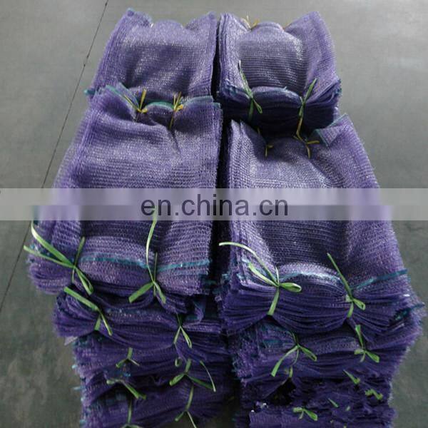 PE Potatoes Woven Leno Mesh Net Bag 25-50 kg For Packing Onions and Oranges