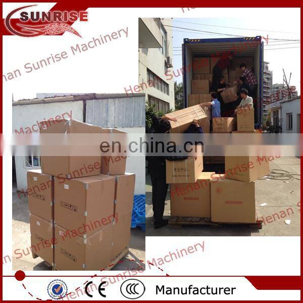 Double chamber stainless steel food vacuum packing machine