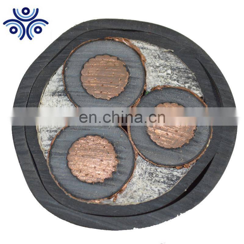 copper conductor xlpe insulated steel tape armored 8.7/15 kv 3x150 power cable cable
