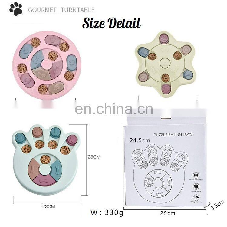 Wholesale Custom Pet Dog Puzzle Toy Dog Educational Toy Pet Treat Bowl