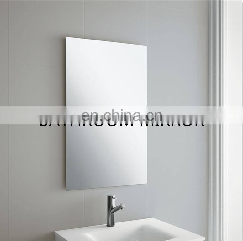 New Modern Hotel Frameless Square Bathroom Mirror