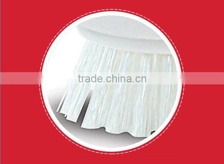 Semk design plastic pvc material natural kitchen dish cleaning brush