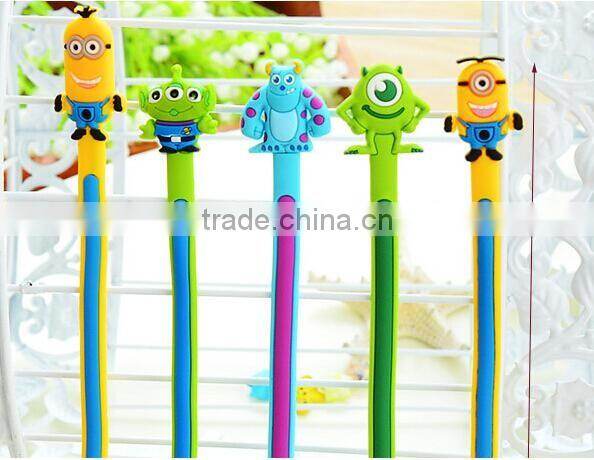 Monster cartoon two headphone wire winding device