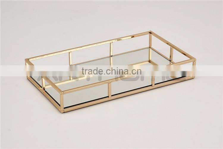 Fashion Sublimation Decoration Mirror Tray