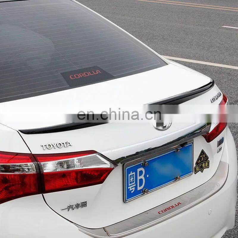 Rear Diffuser Exhaust Tip Rear Bumper Lip For Toyota Corolla 2014-2018