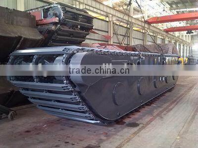 For 20 t excavator amphibious excavator Q345B fabrication steel able to float