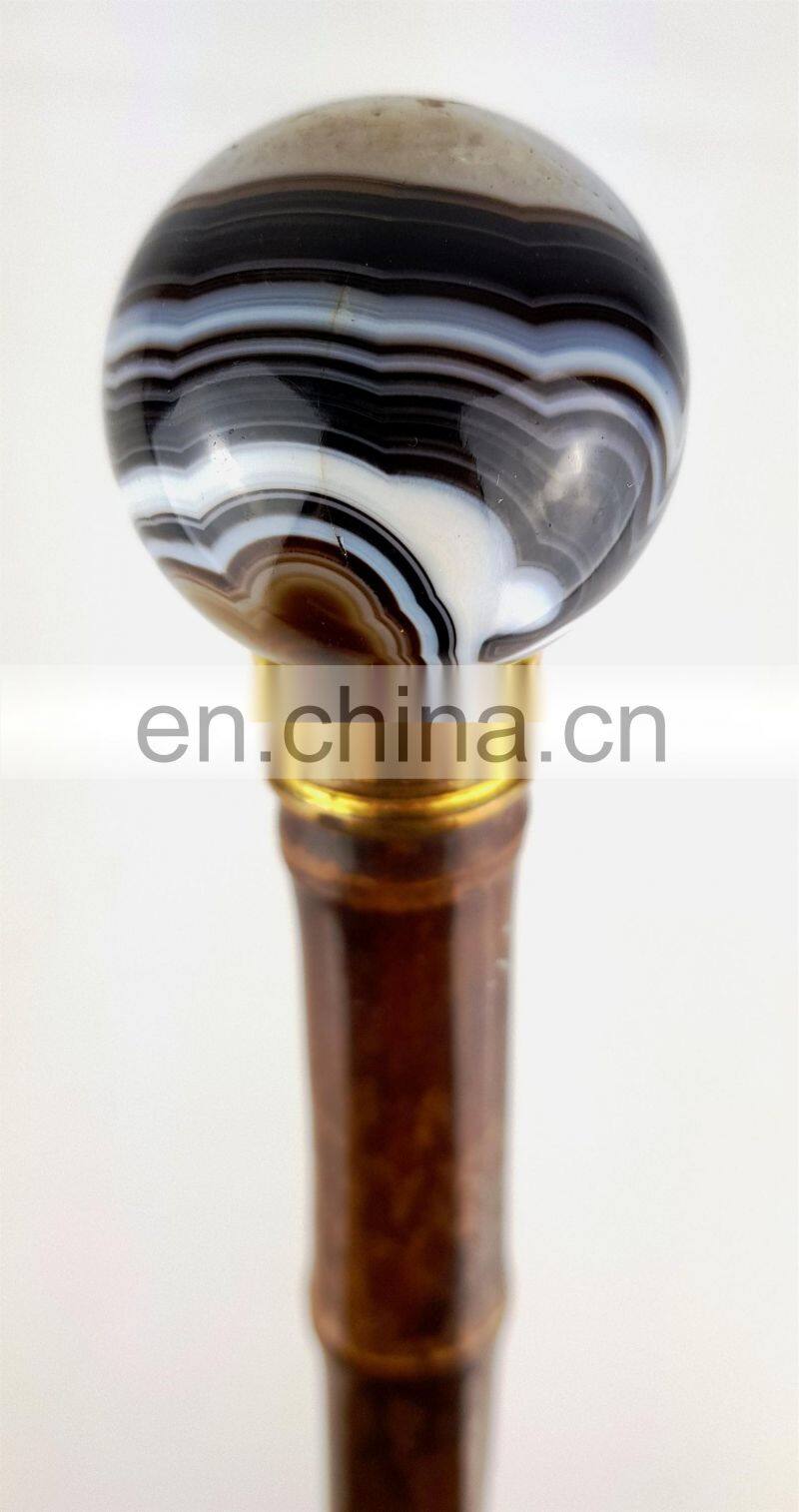 metal designer head cane