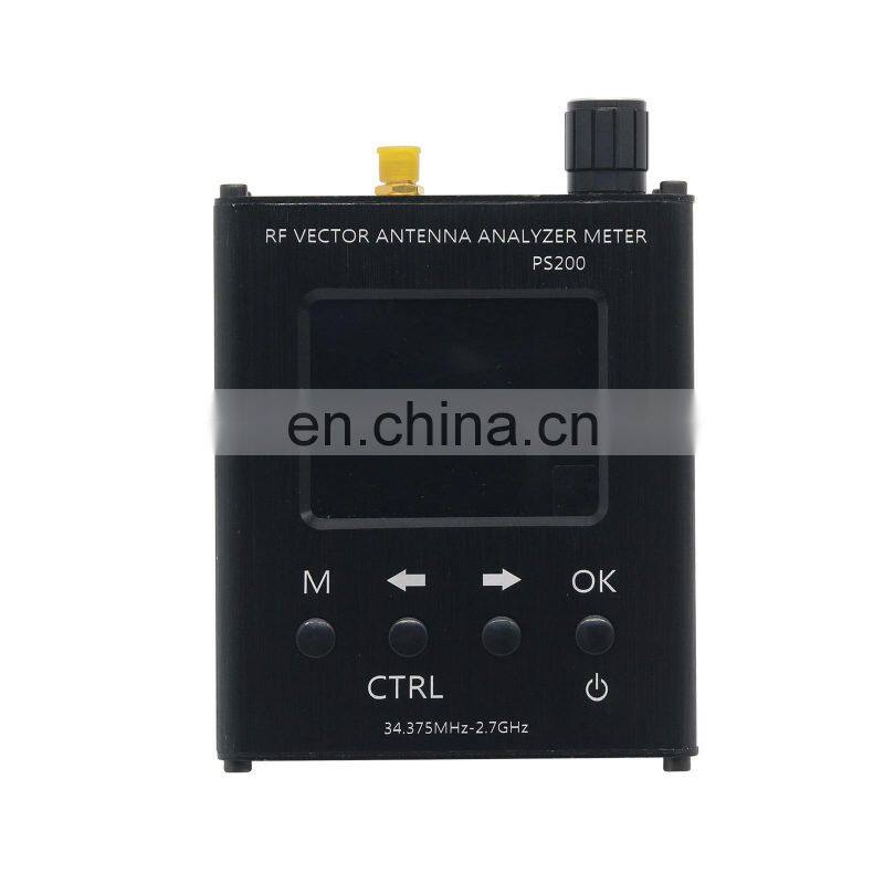 34.375MHZ-2.7GHz RF Vector Antenna Analyzer SWR Meter For Resistance Impedance SWR S11 PS200 N1201SA+