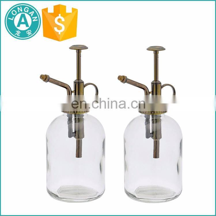 300Ml Cosmetics Lotion Foam Colorful Crimpless Garden Flower Plant Hand Pump Spray Glass Bottle With Perfume Pump Sprayer