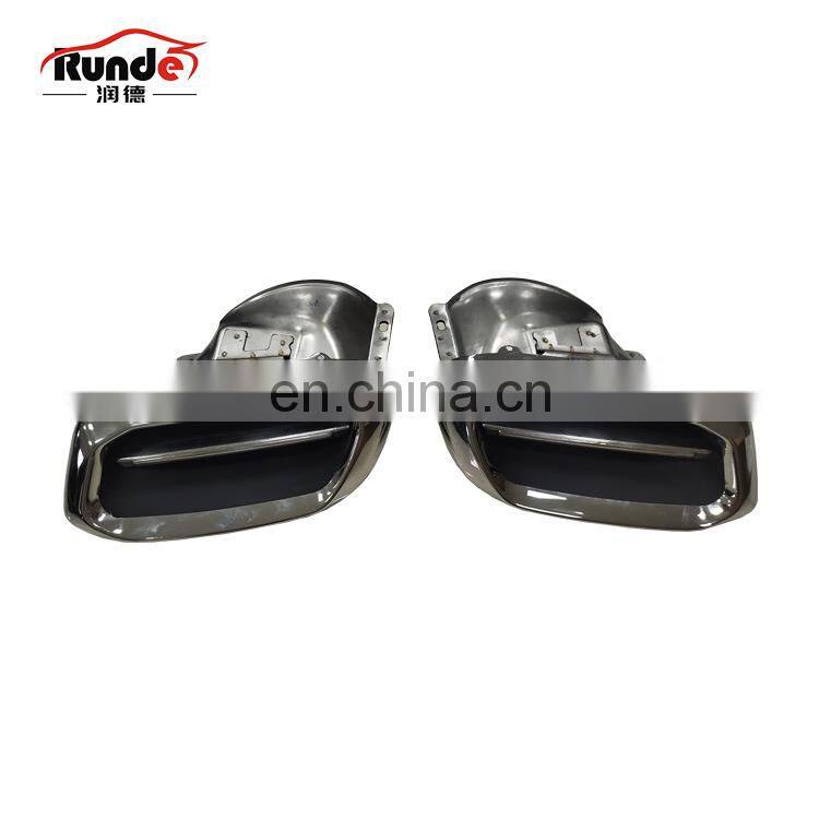 Runde Hight Quality For W213 Mercedes-Benz E-Class Upgrade To Maybach Body Kit Front Rear Bumper Exhaust Fog Lamp Frame Grille