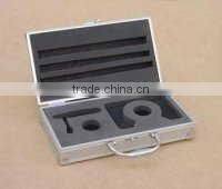 Manufacturer high quality aluminum golf case with lock and wheels