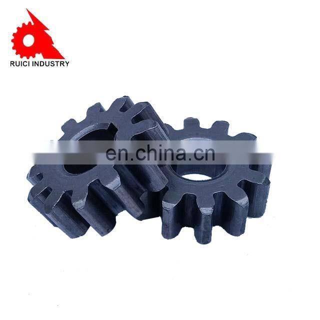 Small stainless steel metal double spur gear