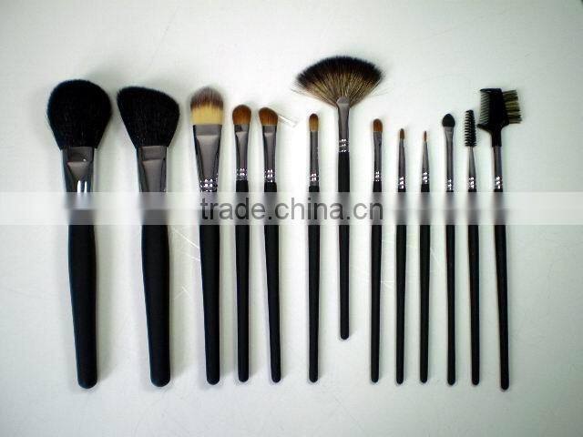 Facotory direct sale high-end brushes set for 7 piece Professional Makeup Brush set with sythetic Hair