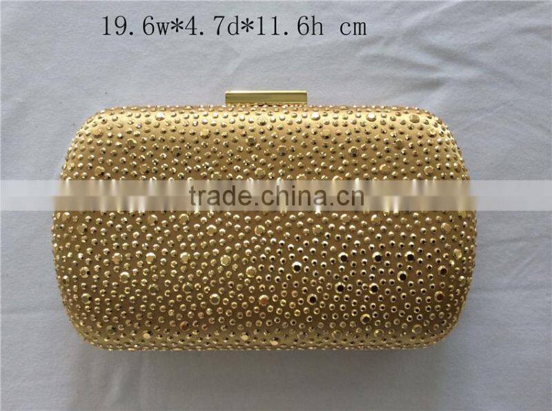 cheap rhinestude clutch bag sequin fabric party bag